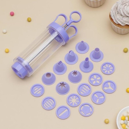 Spring confectionery, 18 nozzles, 23 × 6.5 × 6 cm
