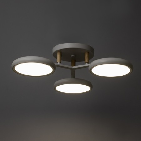 Listure "Alice" 3XLED 72W 3000-6000K White 52x52x13 cm-3