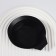 Staining bowl, d = 12 cm, black color