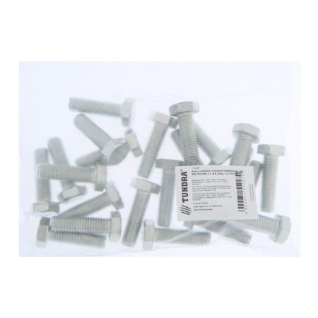 Bolt "Tundra Krep", with a hexagonal head, galvanized, Din933, M12x40 mm, 1 kg-3