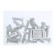 Bolt "Tundra Krep", with a hexagonal head, galvanized, Din933, M12x40 mm, 1 kg