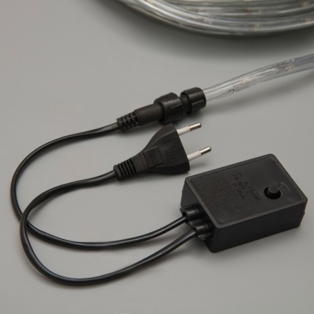 Luazon Lighting 10 mm light cord, IP65, 10 m, 24 LED/m, 220 V, 8 modes, white glow-7