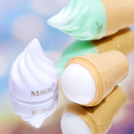 Lip balm "Ice Cream in a glass", mix-3