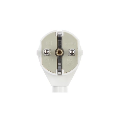 Corner fork Smartbuy, 16 A, 250 V, s/c, white-2