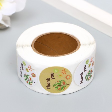 Stick Paper "Gratitude" d = 2.5 cm 500 pcs in a roll 3x6x6 cm-3