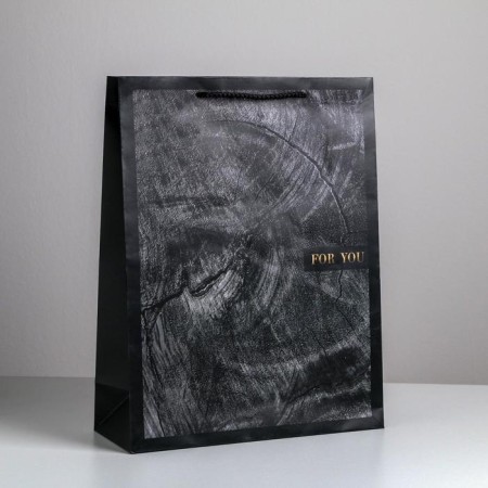 Gift laminated vertical, packaging, Wood Style, L 31 x 40 x 11.5 cm-1