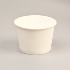 Black cream glass under ice cream and desserts, 250 ml