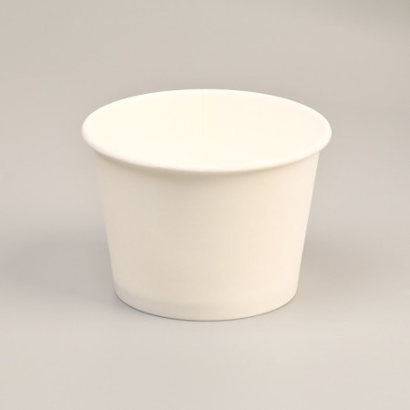 Black cream glass under ice cream and desserts, 250 ml