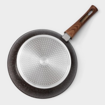 Forged pan Magistro Granit, D = 28 cm, the removable handle of Soft-Touch, anti-stick coating, induction-8