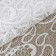 Lace elastic fabric, 230 mm × 2.7 ± 0.5 m, white color