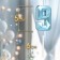 Candle in the cake on the skewer "Almaz", the number "9", blue, 4.8x2.6 cm