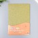 Soft color plastic with A4 sparkles, set 4 pcs