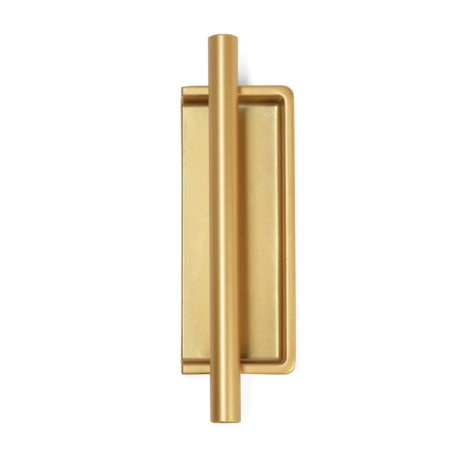 Smeal handle, "Hidden", MO 96 mm, color satin gold-2