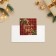 Mini-postcard "Happy New Year!", 7 x 7 cm, New Year