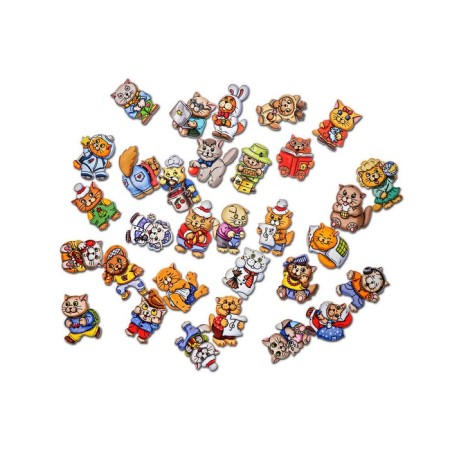 Puzzle rug "Advent calendar. Father Frost"-3
