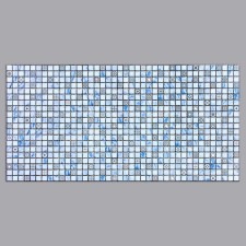 PVC mosaic panel azure 485x960