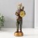 Polystone souvenir with a watch "Golden Dragon" 9,5x8.5x28 cm
