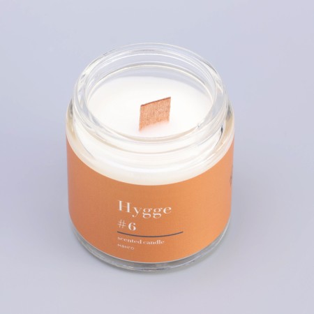 Свеча ароматическая "Hygge" #6 Манго, соевый воск, в банке, 90 г-11