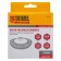 Denzel 746043, 75 mm Ushm brush, “cup”, twisted stainless wire 0.3 mm, M14