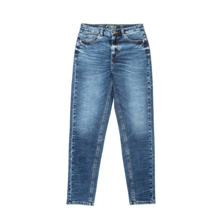 Women's jeans Conte Elegant Mom Fit, Size S, Authentic Blue Color-3