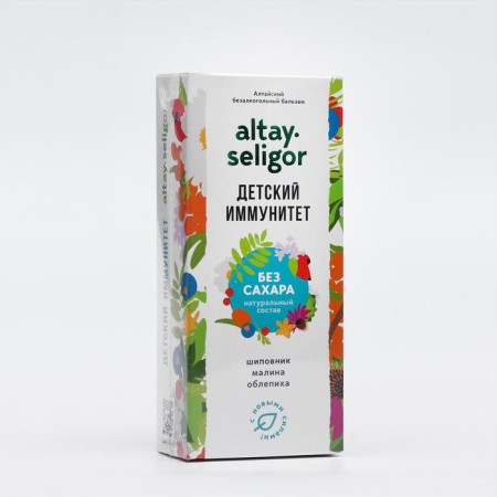 Altay Seligor Balm "Children's Immunity", without sugar, 200 ml