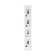 Type-C cable-Type-C, 3 A, 66 W, fast charging, fabric braid, 1 meter, gray
