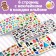 250 stickers set of "training", 7 pcs. 8 p.