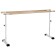 Portable choreographic machine adjustable (supports - stainless steel) No. 9 pine, white legs