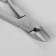 Manicure nippers, 10 cm, blade length - 7 mm, in a case, silver color