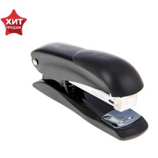 Stapler No. 24/6 and 26/6 Lamark Ulrich, black, metal case, built -in anti -stepler, bracket indicator, up to 20 sheets