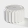 Ceramic Bank for bulk products of the Golden Wing, 550 ml, white color