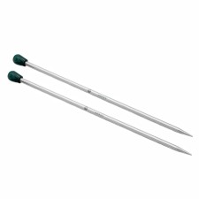 Steel straight steel knitting needles, 35 cm/6.00 mm 36243