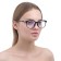 Glasses for the computer "Master K", 14 x 14 x 4.5 cm, lens 4.5 x 5.2 cm, napkin