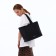 Female bag Textura, chover, large size, black color