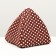 House "Vigva" for rodents 17*17*17 cm, calico, fleece, foam