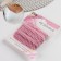 Gum is openwork, 13 mm, 10 ± 1 m, pink color