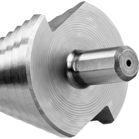 Drill Stepmar "bison" 29670-6-52, d 6-52 mm, 100 mm, 12 steps, trihedral shank 481685-2