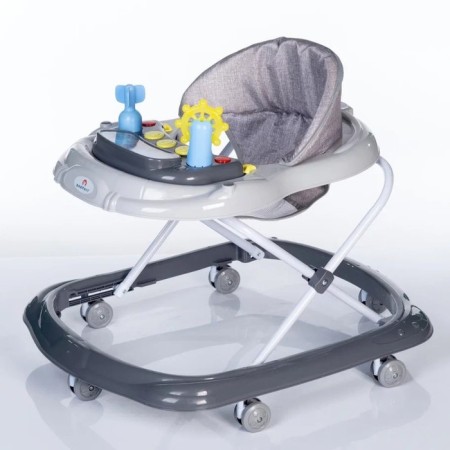 Walks Jolly Walk BW120, 6 wheels, with light -and -music effects, color gray color