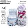 A set of hats 5 in 1, gift packaging, Flower Garden, 13 x 14 - 19.5 x 22 cm