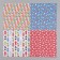 A set of scrapbooking paper 12 sheets 12 designs "Funny cats" 160 grams 15.2x15.2 cm