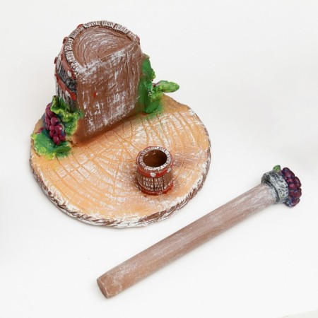 Grape paper towel holder 18.5x18.5x14cm-9