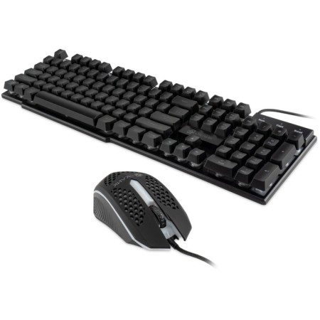 Keyboard + Mouse Rickle 400GMK Claw: Black Mouse: Black USB LED (1546779)-8