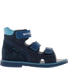 Baby sandals, size 24, blue color
