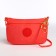Bag Women's Cross-Bodi with a zipper, pink color