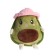 Soft toy "Avocado in a panama", Mix colors