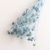 A set of dried flowers "Eringium", ban 5 pcs, length 50 (+/- 6 cm), blue