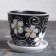 Pot Flower violet Night 1l with stand