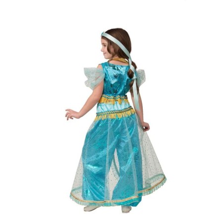 The carnival costume "Princess Jasmine", textile print, blouse, trousers, p. 28, height 110 cm-2