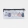 Lightning cosmetic bag, black/transparent color