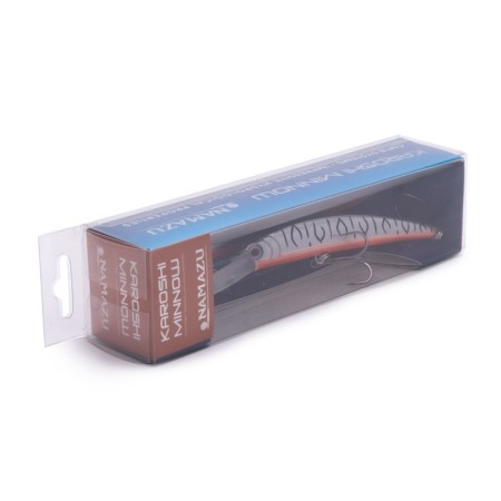 Namazu Karoshi Minnow, L-110 mm, 15 g, mine, floating, 4.0-6.0 m, color No. 12-6